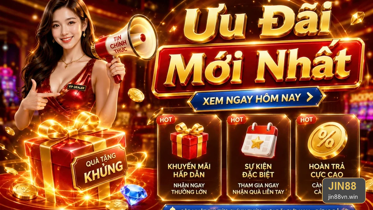 Khuyến mãi JIN88: Chọn ưu đãi theo nhu cầu, đừng chỉ nhìn con số lớn – jin88vn.win