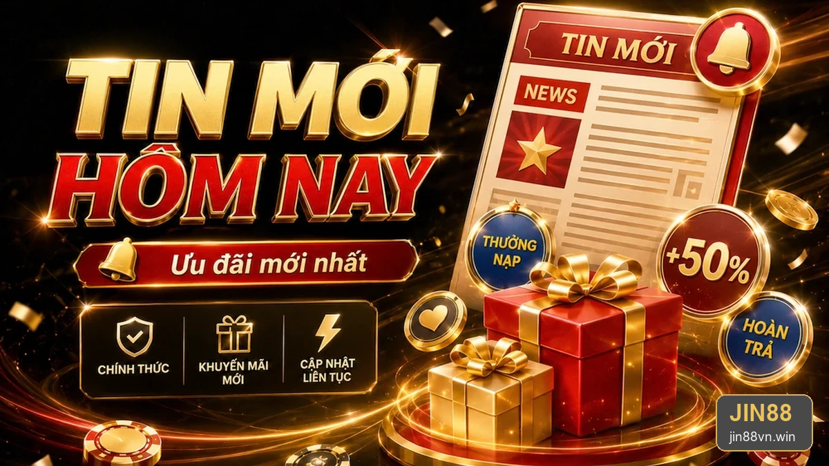 Khuyến Mãi JIN88: Cách Nhận Tin Mới, Ưu Đãi Chuẩn Và Tránh Thông Báo Giả Mạo – jin88vn.win