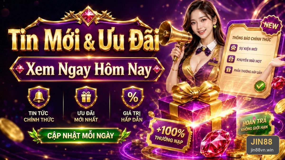 Khuyến mãi JIN88 cho người mới: đọc điều kiện nhận thưởng sao cho minh bạch – jin88vn.win