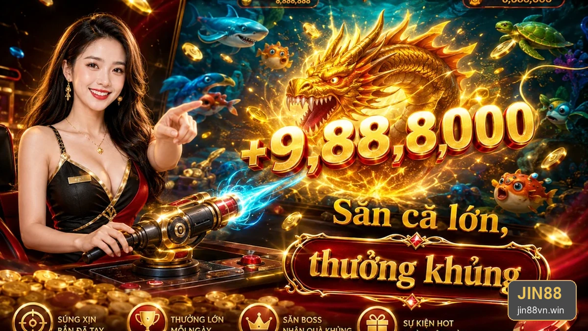 Bắn Cá Săn Thưởng JIN88: Xây Ngân Sách Giải Trí Chuẩn Cho Cảnh Cá Và Thưởng – jin88vn.win