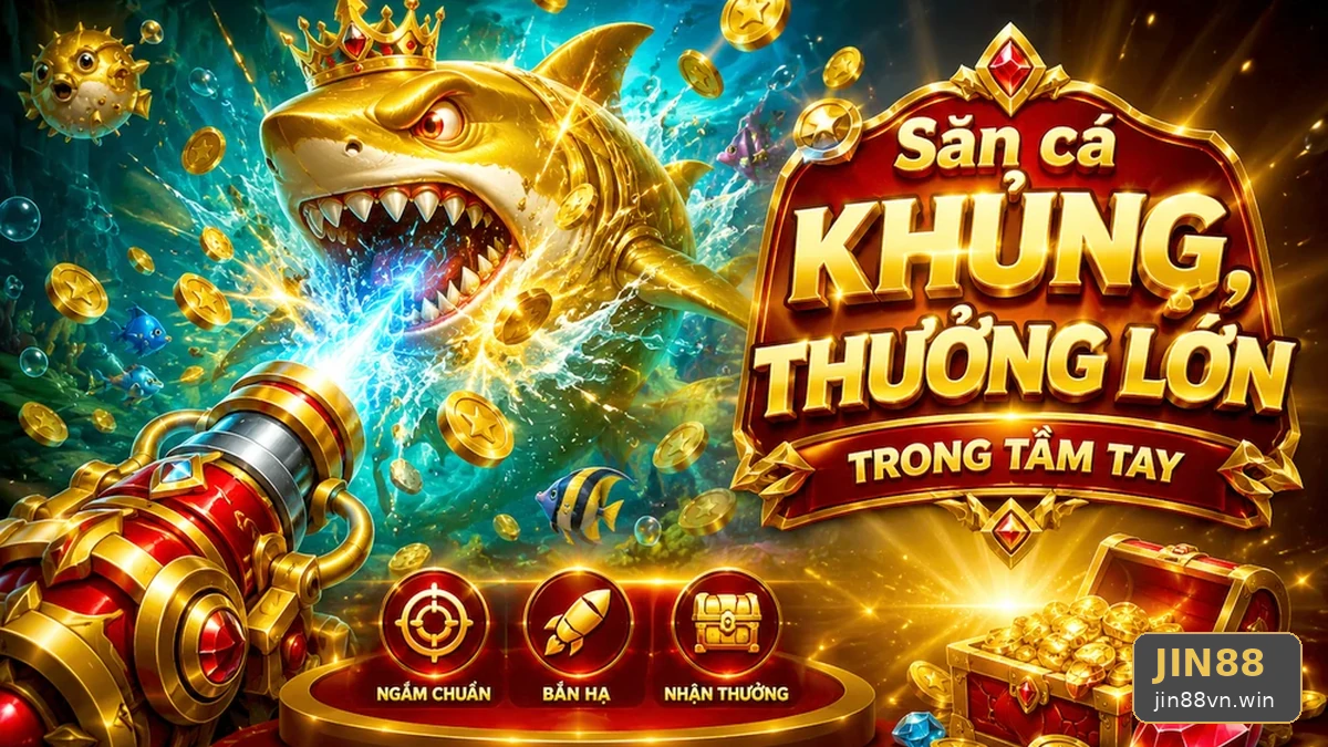 Nổ Hũ JIN88: Đọc Cơ Chế Bắn Cá Săn Thưởng Và Bản Đồ Giao Diện Trong Ảnh Đại Diện – jin88vn.win