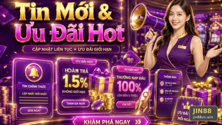 Khuyến Mãi JIN88 Tại jin88vn.win: Đọc Chi Tiết Giao Diện Để Kiểm Tra Trò Chơi Hợp Lệ Và Trường Hợp Bị Loại Trừ — Góc Kiểm Chứng Theo Tên Miền