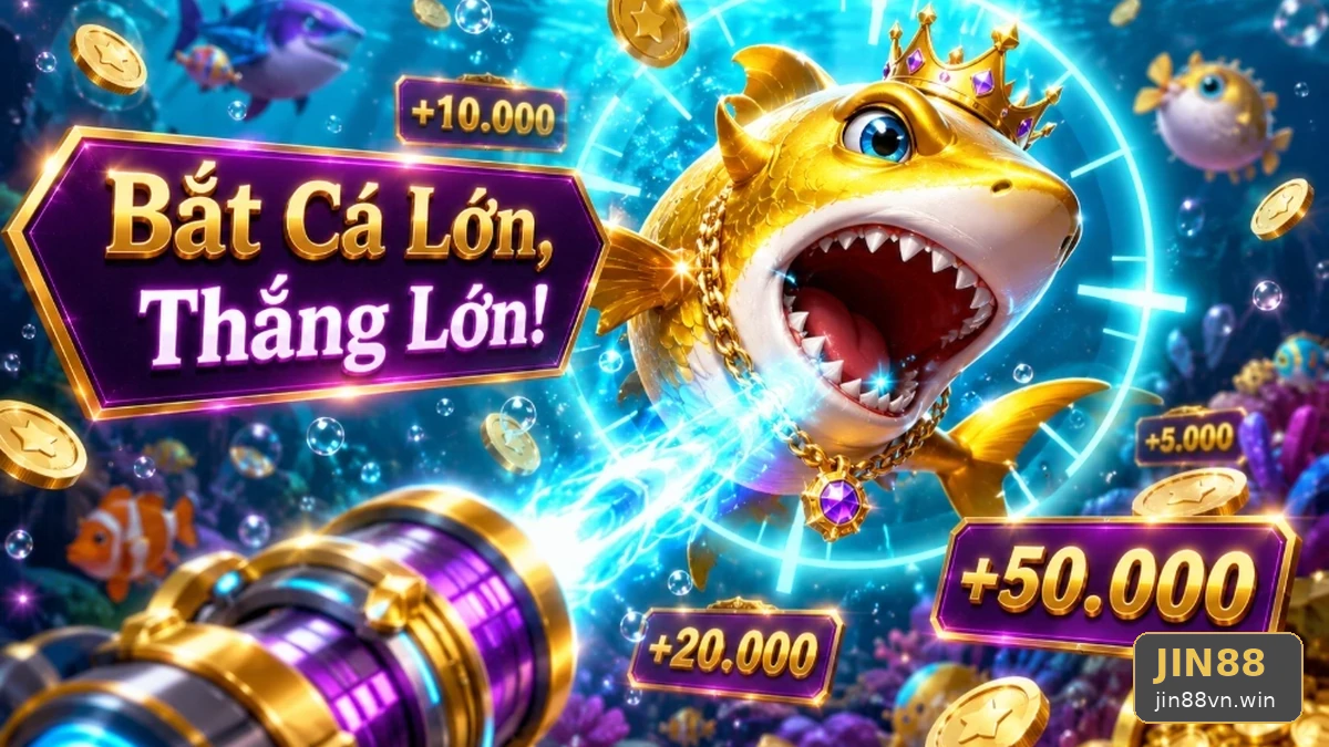 Năm Sai Lầm Khi Bắn Cá Săn Thưởng JIN88: Đọc Chi Tiết Giao Diện Nổ Hũ Tại jin88vn.win